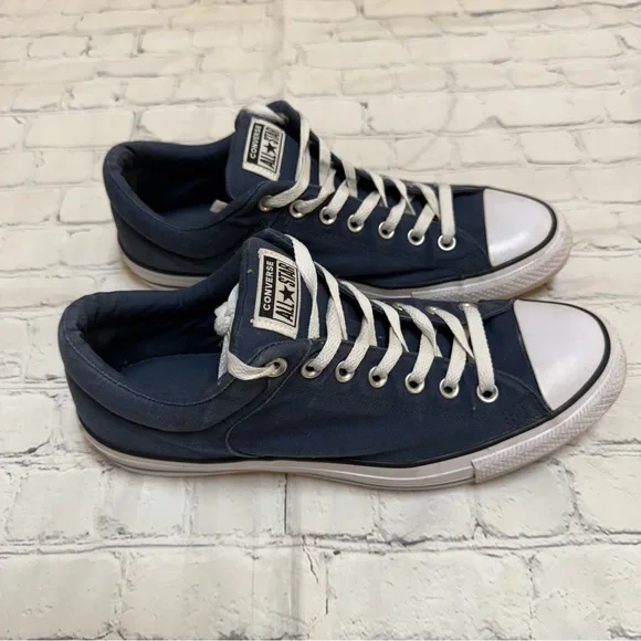 Navy Blue Converse - Picture 3 of 8